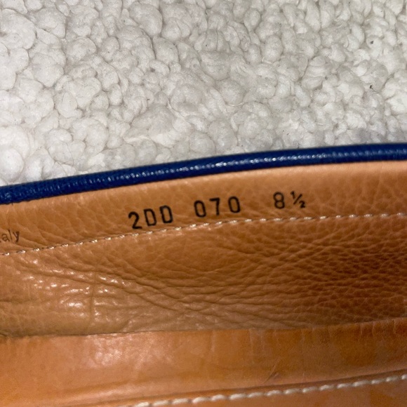 Authentic saffiano leather loafers - Picture 6 of 9